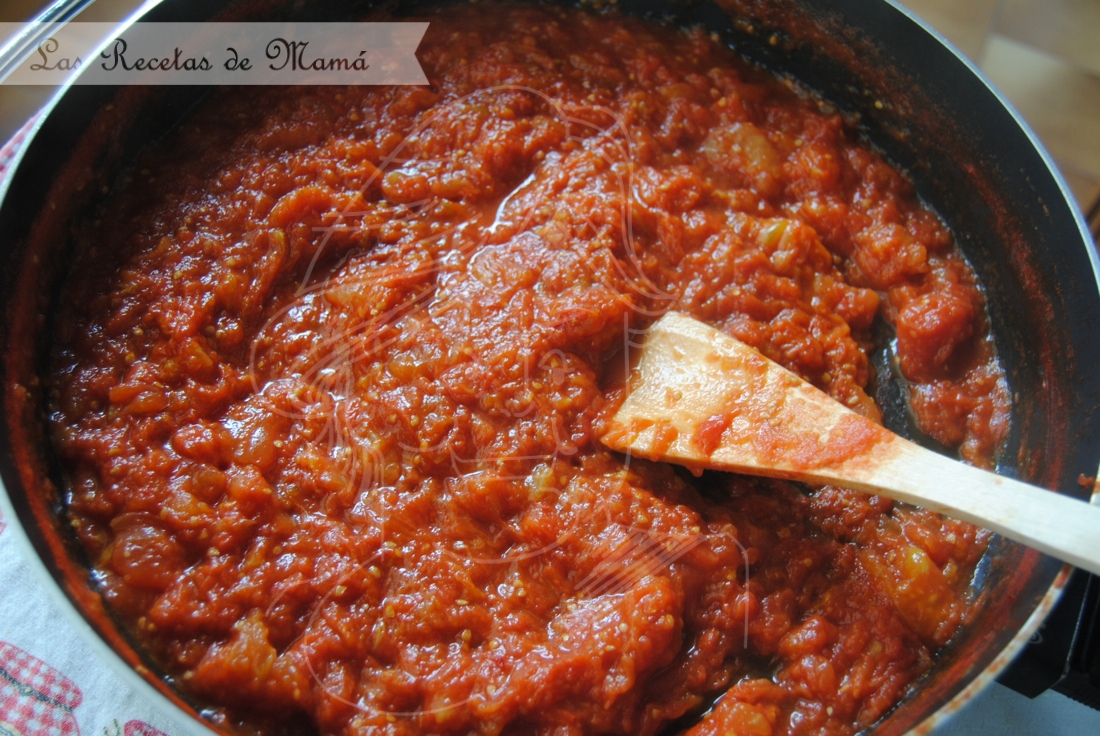 Salsa de tomate – tomate frito casero | Las Recetas de Mamá